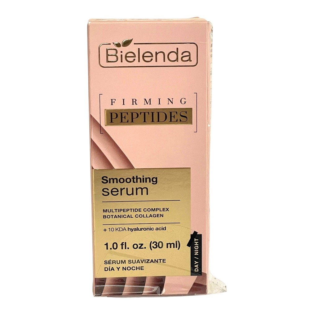 Bielenda Firming Peptides Smoothing Serum 1.0oz 30ml Hyaluronic Acid Collagen